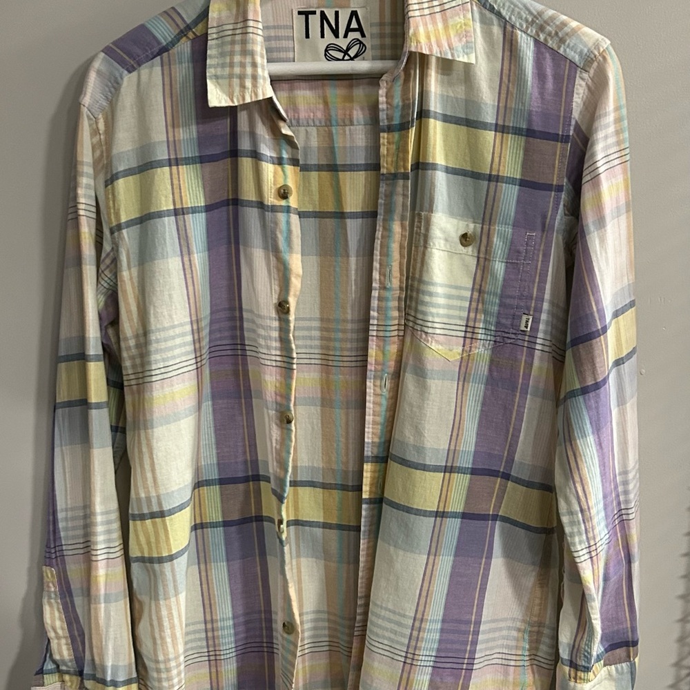 TNA Multicolor Plaid women’s Shirt